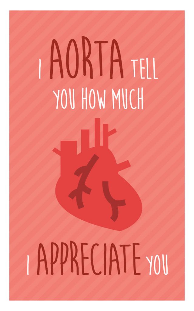 Nurse Week Appreciation MiniCard Printable Download “I aorta tell